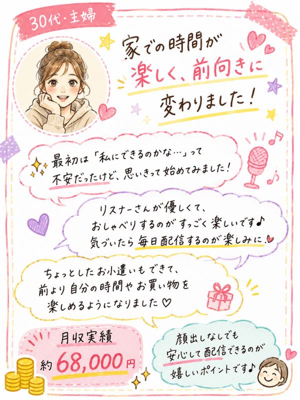 SUGOで夢を叶えたライバーさん